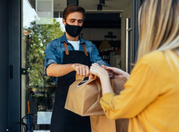 Profitieren von mehr Take Away